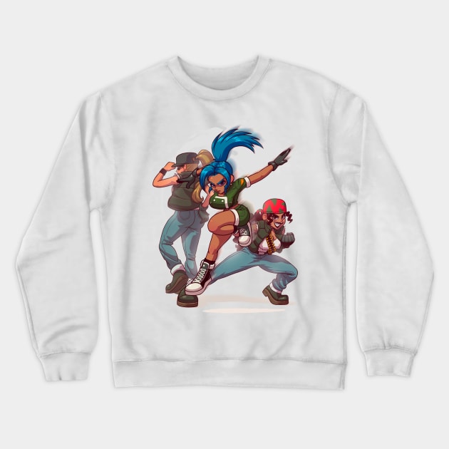 The Queen Of Fighters Crewneck Sweatshirt by BrunoMota